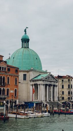 Venice, Italy - March 29, 2019 Vacation photography taken in the beautiful city of Venice, Italyのeditorial素材