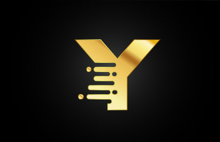 Y letter icon for company and businessのイラスト素材