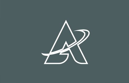 A letter icon for company and businessのイラスト素材