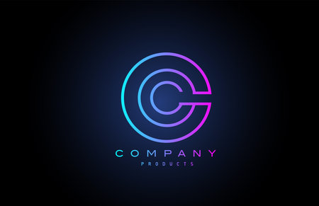 O alphabet letter logo icon. Creative design for business and company