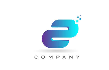 Z blue dot alphabet letter logo design. Creative icon template for business and companyのイラスト素材