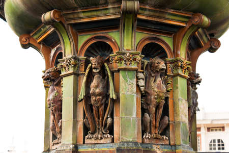 Queen Victoria Fountain at Merdeka Square, Kuala Lumper Malaysia is brought in from England on 1987.の写真素材