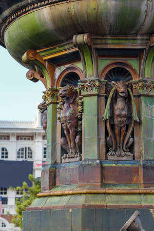 Queen Victoria Fountain at Merdeka Square, Kuala Lumper Malaysia is brought in from England on 1987.の写真素材
