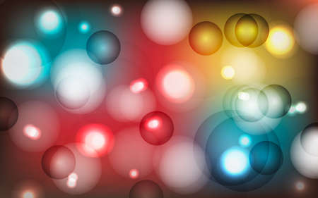 Bokeh abstract background vectorのイラスト素材
