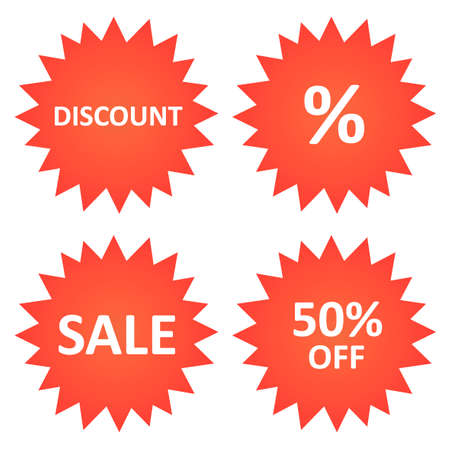 Sale and discount banner.のイラスト素材