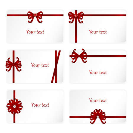 set of beautiful cardsのイラスト素材