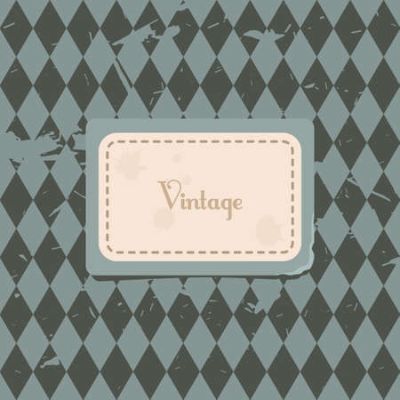 abstract vintage seamless texturesのイラスト素材