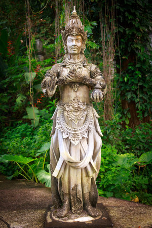 statue in indonesia baliの写真素材