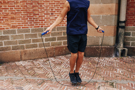 Skipping sportsman