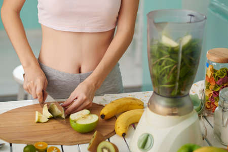 Green smoothieの写真素材