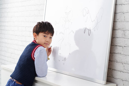 Drawing boy