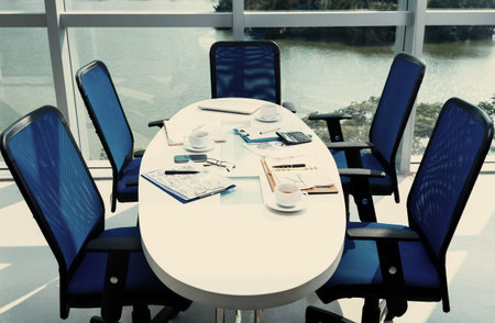 Round table after the business meeting