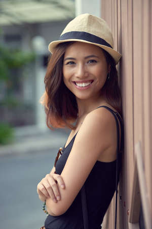 Happy girlの写真素材