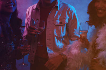 Enjoying partyの写真素材