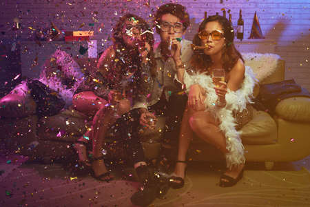 Party in full swingの写真素材