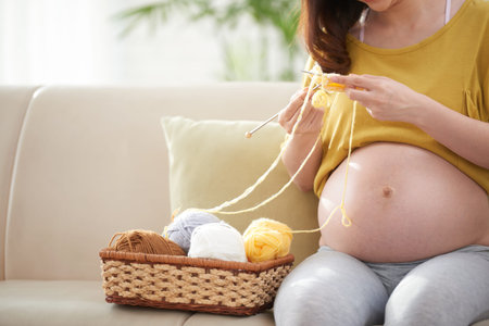 Knittingの写真素材