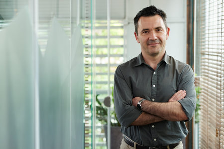 Confident manの写真素材