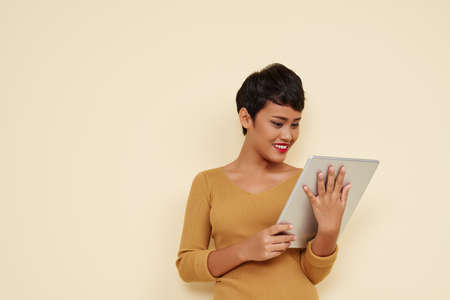 Reading dataの写真素材