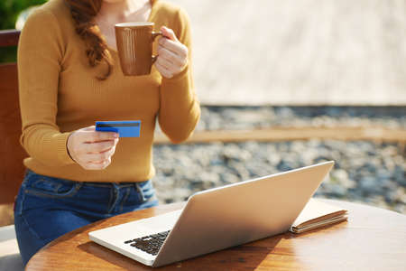 Online shoppingの写真素材