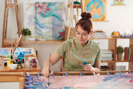 Female painter