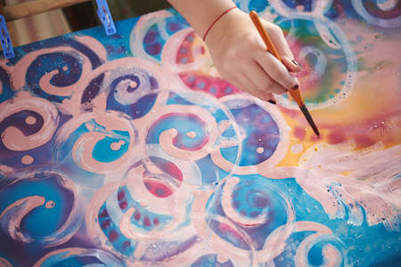 Abstract paintingの写真素材