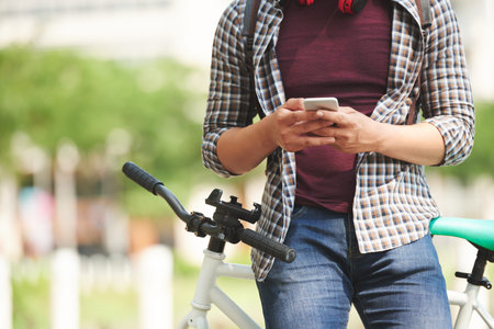 Reading text message