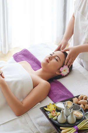 Having Spa Weekendの写真素材