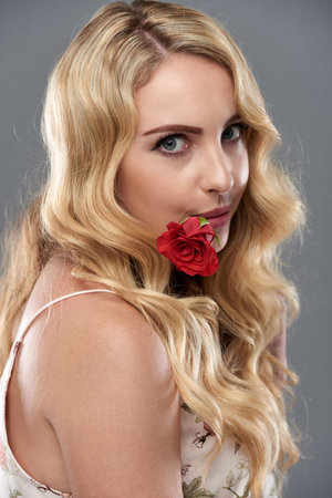 Blooming Young Beautyの写真素材