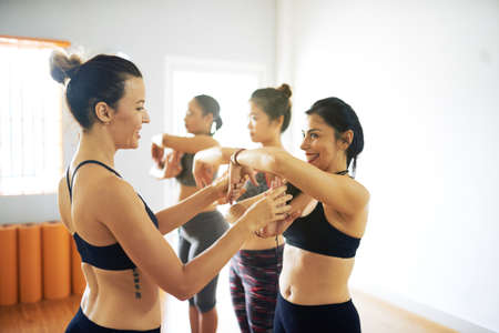 Group of Women Learning Danceの写真素材