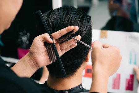 Hair cutting process