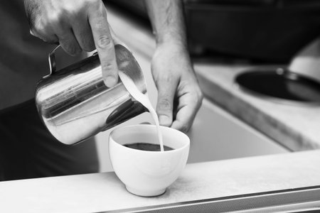 Adding some milk