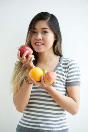 Helathy eatingの写真素材