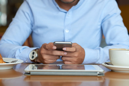 Texting entrepreneur