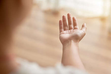 Begging for helpの写真素材