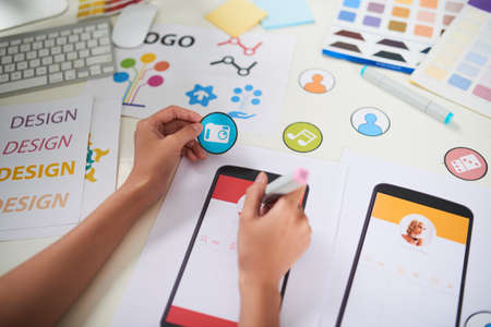 Visualization of Creative Business Ideasの写真素材