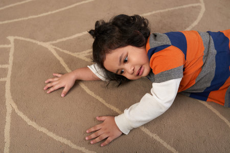 Playing on the floor