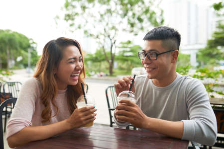 Dating coupleの写真素材