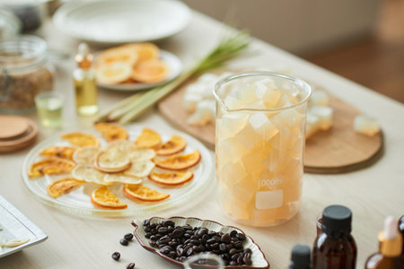 Everything for handmade soapの写真素材