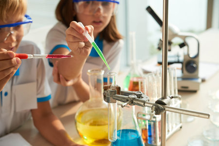 Working with chemicals