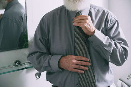 Elegant senior styleの写真素材