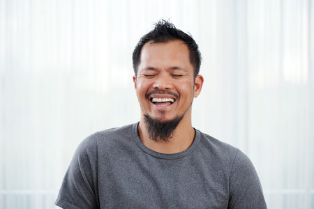 Laughing man