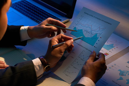 Examining business document