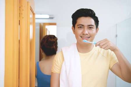 Morning hygieneの写真素材