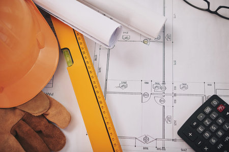 Construction industry concept
