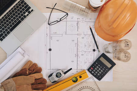 Construction projectの写真素材