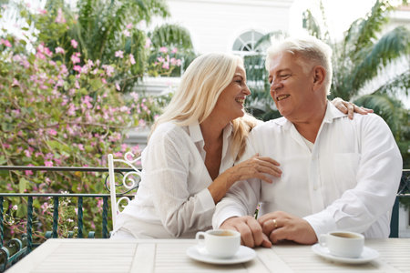 Romantic breakfast