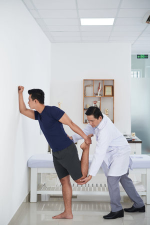 Working with patient