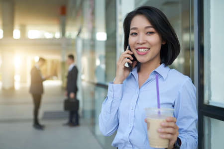 Pretty business womanの写真素材