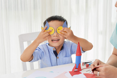 Creative boy