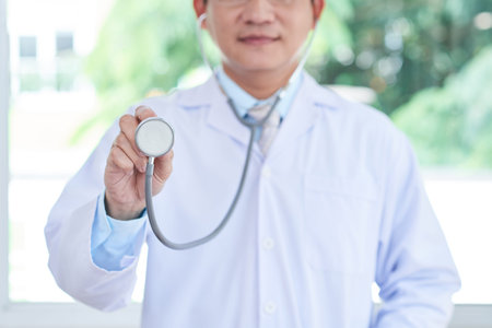 Doctor with stethoscope